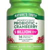 PROBIOTICS FOR WOMEN WITH CRANBERRY 5 BILLION - 40 Capsules